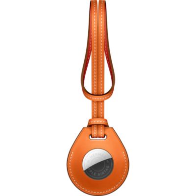 Apple AirTag Hermès bicolor bag charm | Hermès Canada